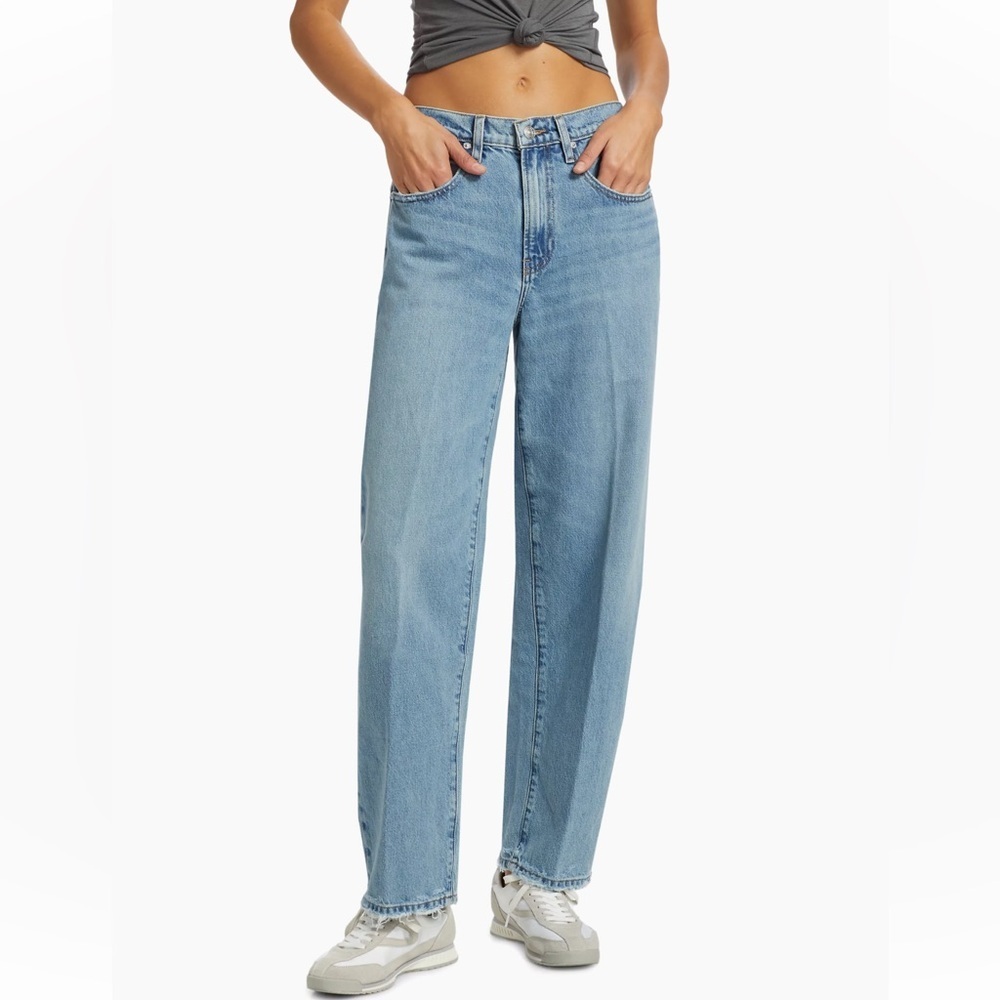 Frame Low Slung Barrel Jeans​​ - Picture 3 of 5